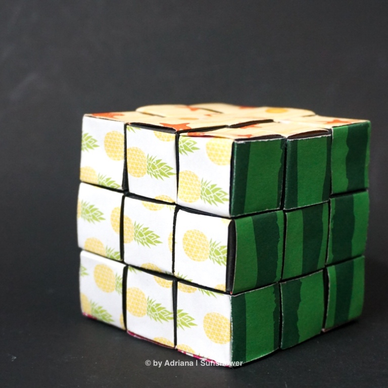 Origami Rubik’s cube Origami Sunshower